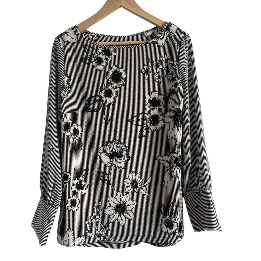 NEXT Floral Scoop Neck Blouse